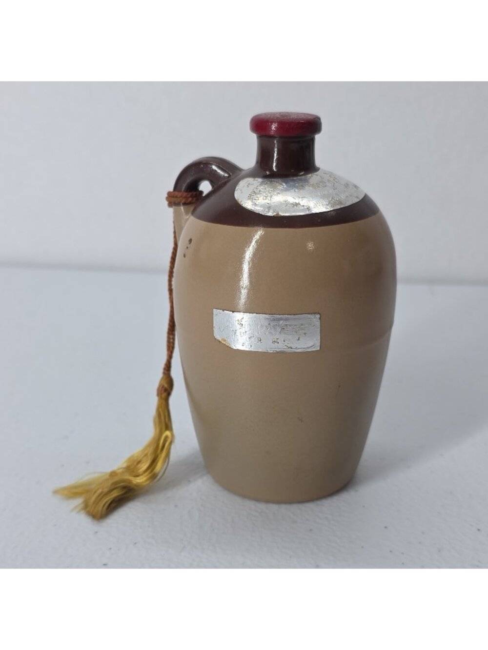 Vtg Jamaican Rum Cordial Ceramic Carafe By Miniature Specialties Co Bottled 60s